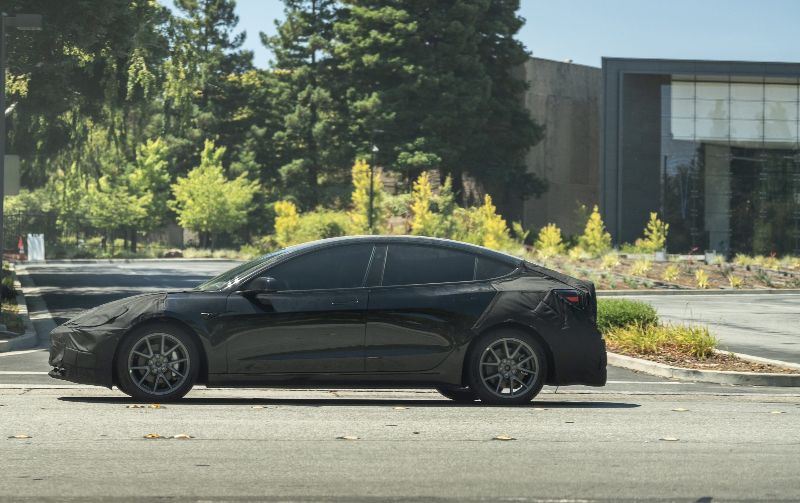 Tesla Model 3 Highland sighting hints at front bumper upgrades