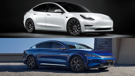 Tesla Model 3 And BYD Han EV Battery Comparison