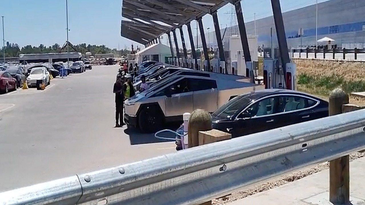 Tesla Cybertrucks Supercharging and crash testing point to imminent release