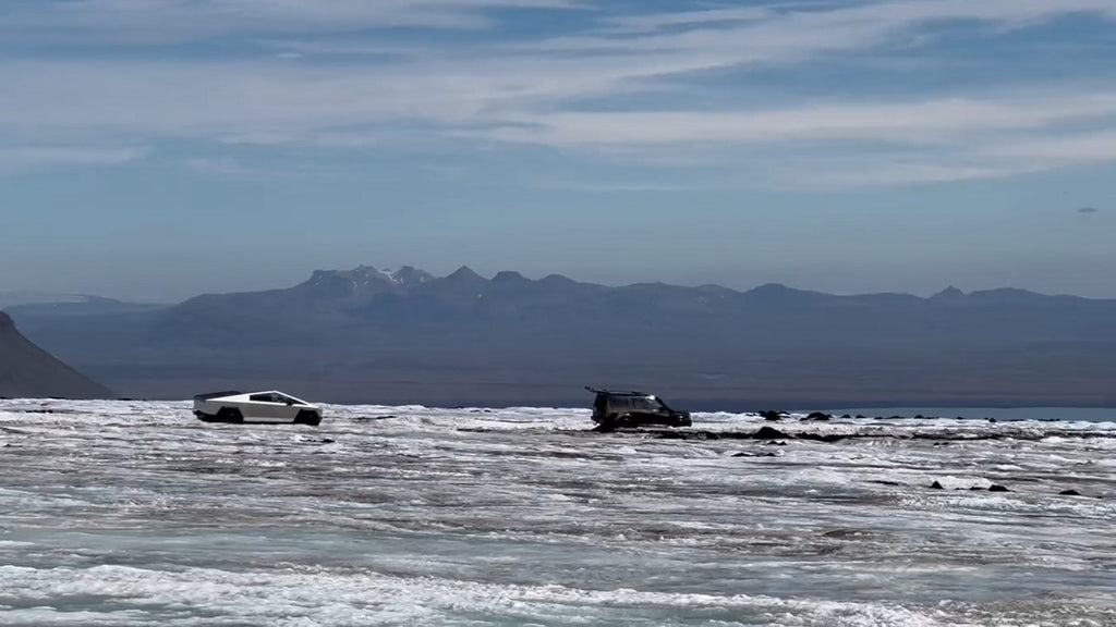 Tesla Cybertruck Spotted in Iceland Being Filmed