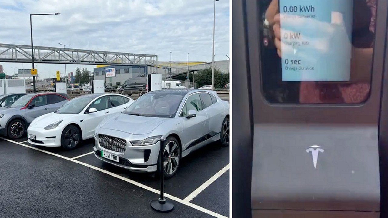 Tesla opens V4 Supercharger in U-K the first with contactless payment