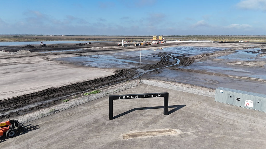 Tesla Lithium Refinery Plant Takes Shape Photos Show