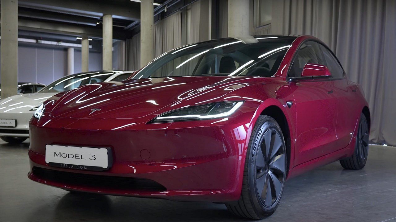 Tesla Model 3 Project Highland revealed
