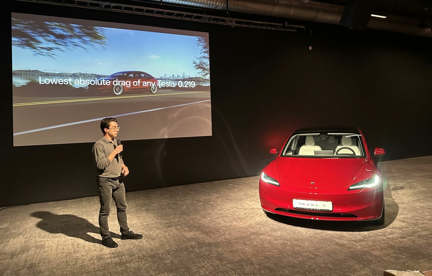 Tesla holds Model 3 Highland premiere in Norway