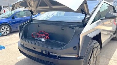 This Is Our Best Look Yet At The Tesla Cybertruck Frunk