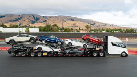 Tesla Shows Off All Of Its EVs On A Family Trip