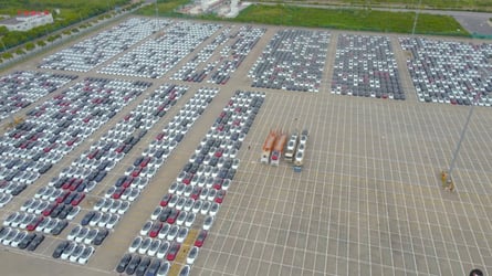 Thousands Of New Tesla Model 3s Ready For Shipping At Shanghai Port