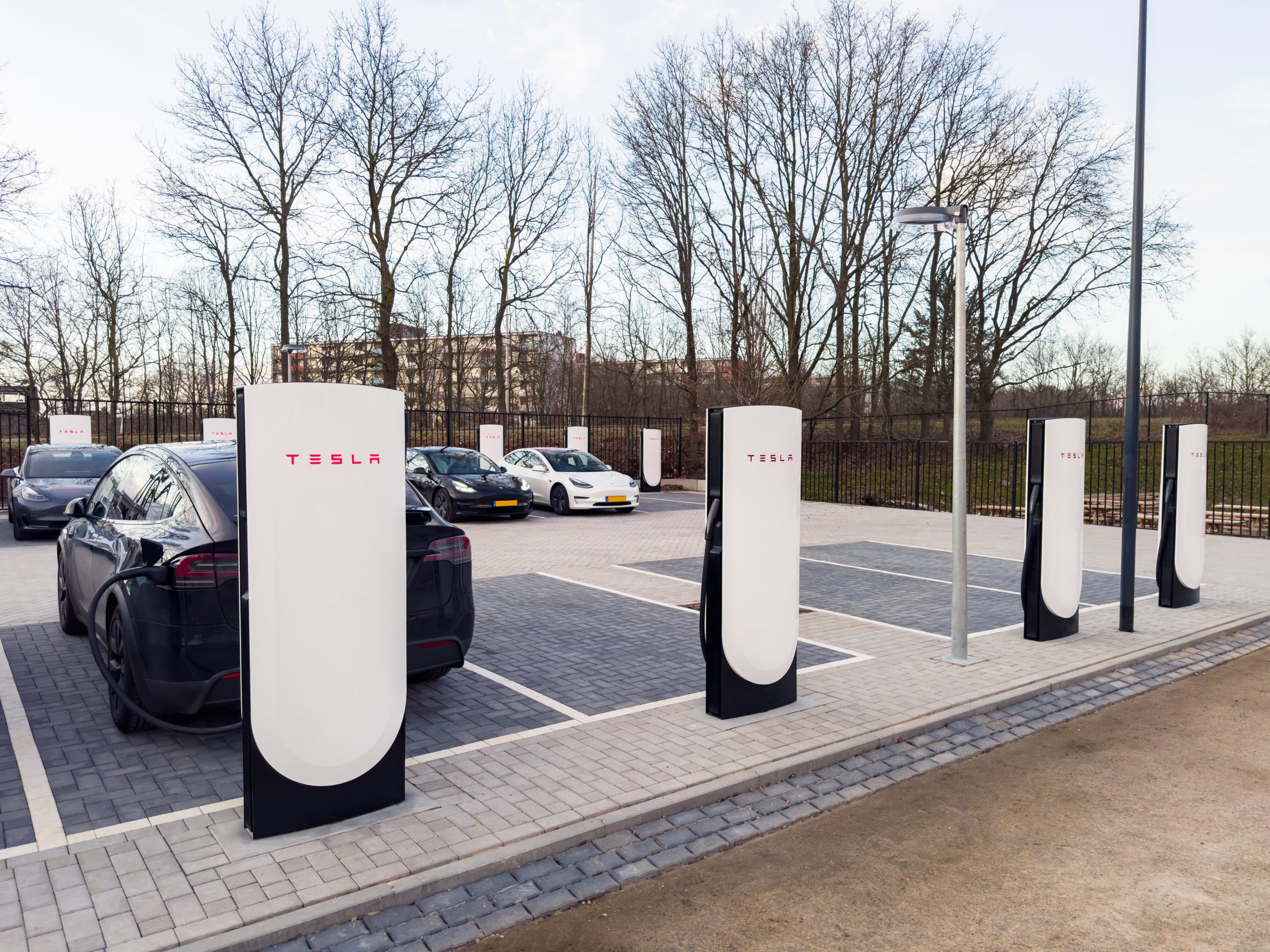 Second Tesla V4 Supercharger station opens in The Netherlands