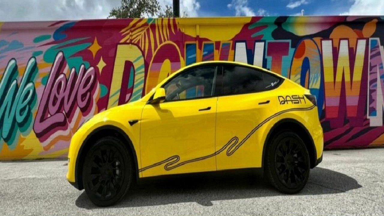Tesla Model Ys Launch for Tampas DASH Ride Service