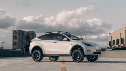Chinese Tesla Model Y Lift Kit Adds 5 Inches Of Ground Clearance