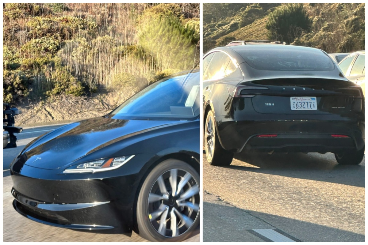 Tesla Model 3 Highland Spotted Testing in the U-S