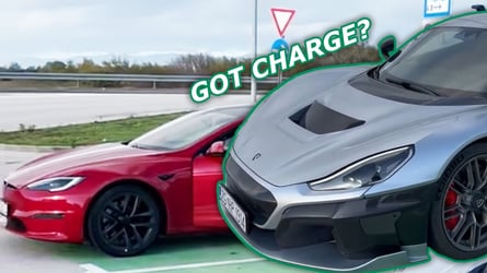 See The Rimac Nevera Beat The Tesla Model S Plaid