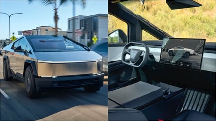 Tesla Cybertruck Leaked Photos Provide Best Look Yet Inside And Out