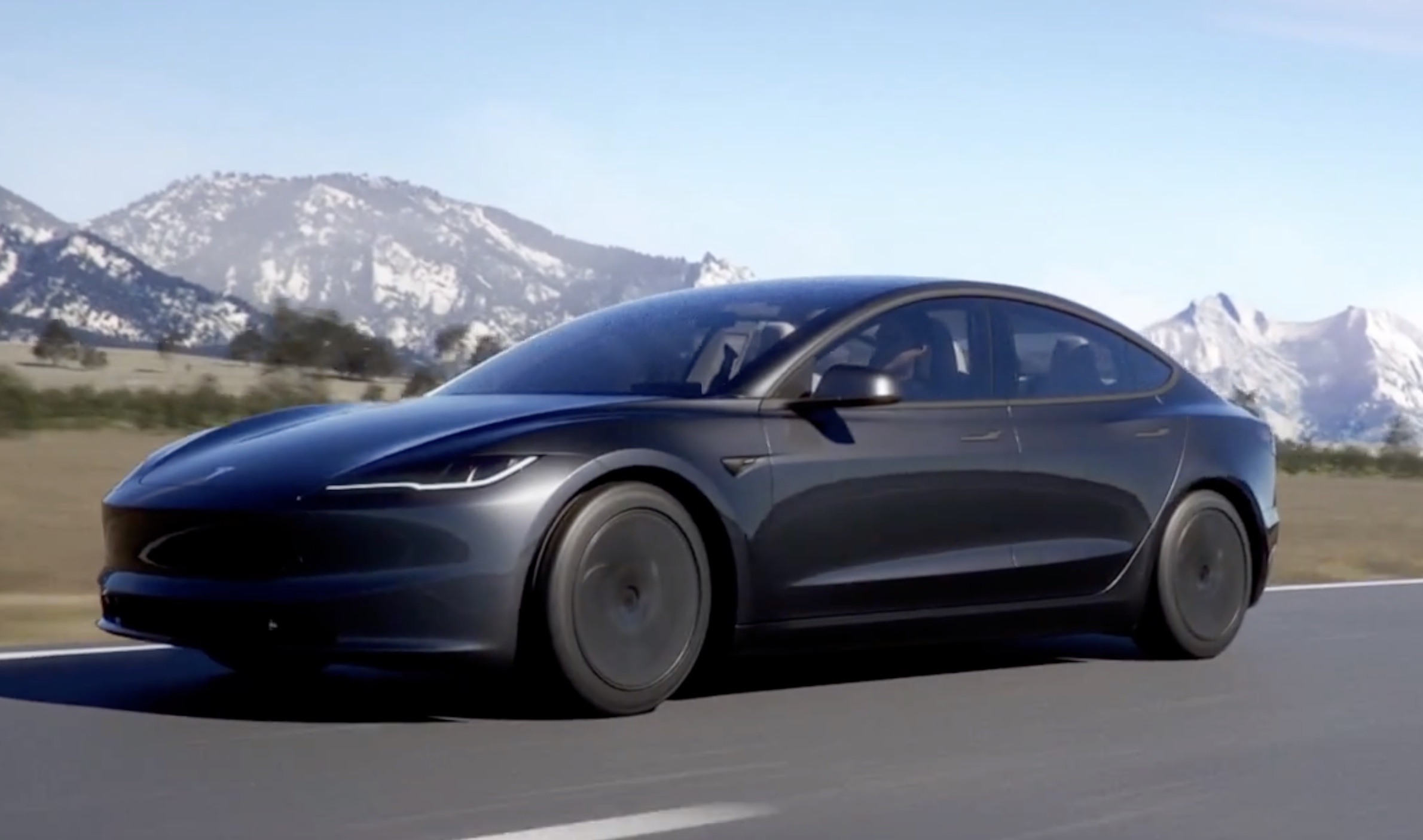 Tesla’s Model 3 Includes Active Hood Pedestrian Safety Feature