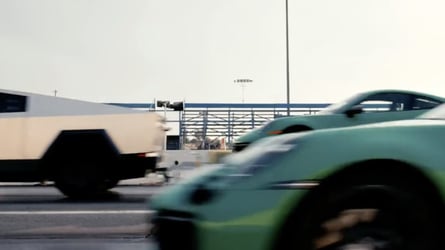 Watch The Tesla Cybertruck Race A Porsche 911