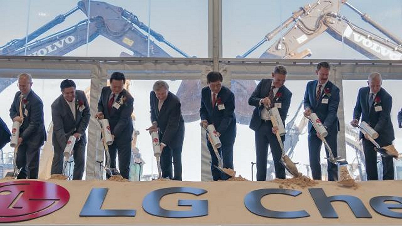 LG Chem Breaks Ground 1.6 Billion on Cathode Plant