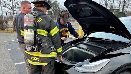 Newer Teslas Steam When Supercharging In The Cold