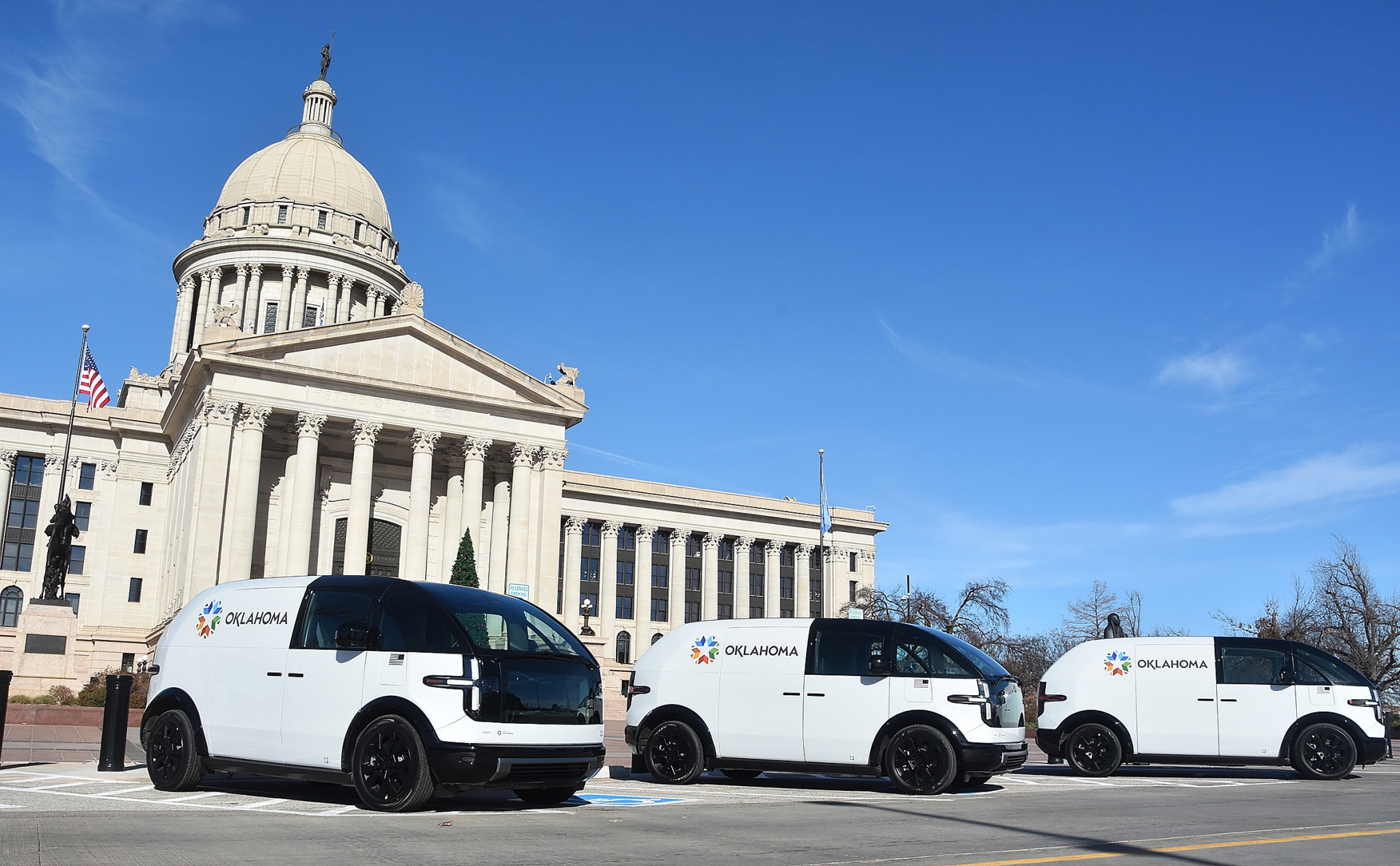 Canoo delivers first Oklahoma-built vehicles to the state