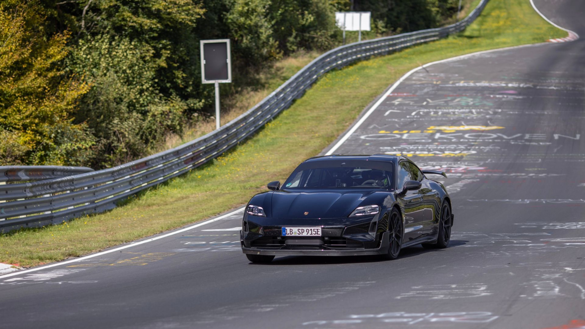 Porsche Taycan Pre-Series Unit Runs Lap Around Nurburgring