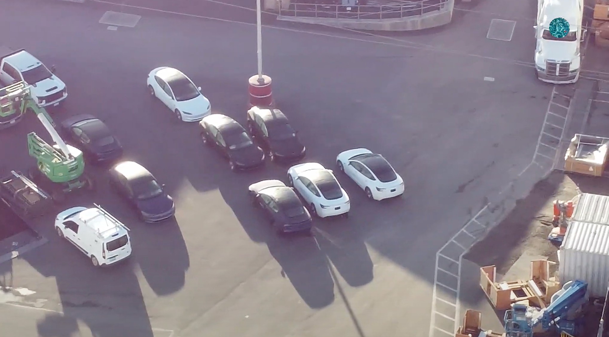 Tesla Has a Fleet of Updated Model 3s at Fremont Factory