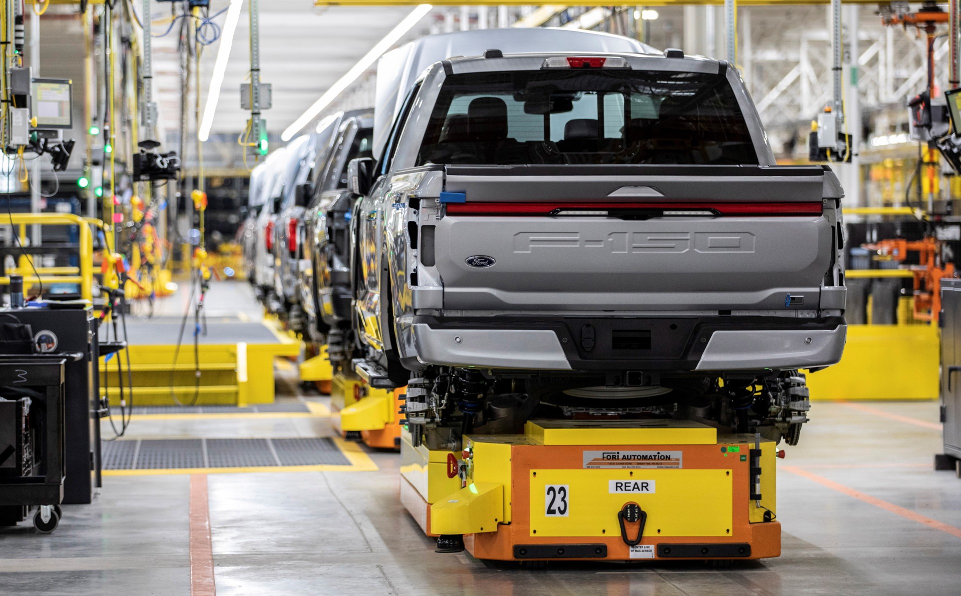 Ford Reduces F-150 Lightning Production