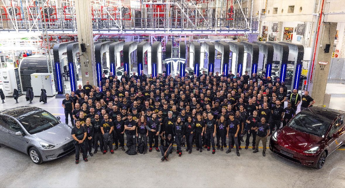 Tesla Giga Berlin Model Y Production Reached 6K Per Week