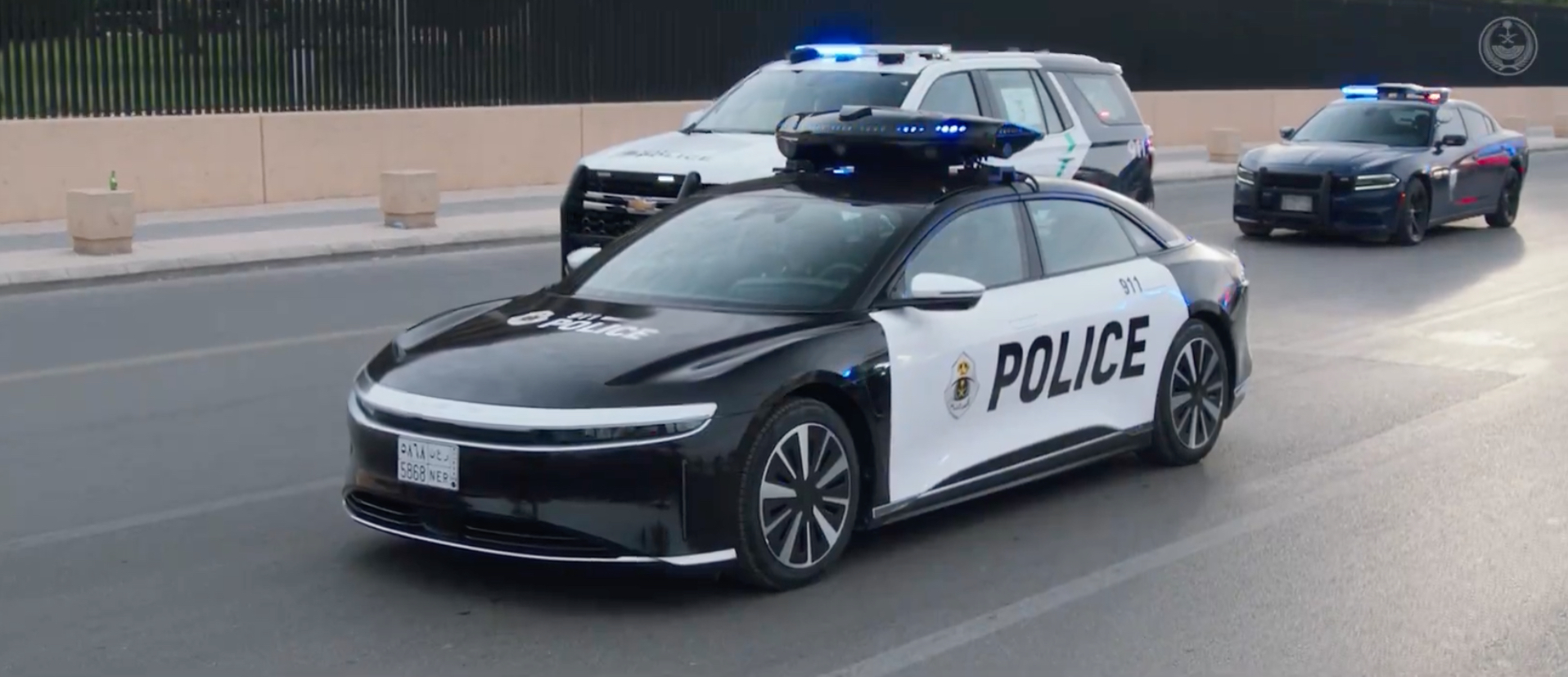 Lucid Air Police Cruisers Unveiled