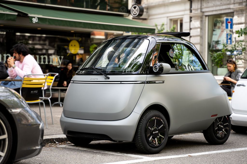 The Microlino is an Adorably Tiny Electric City Car