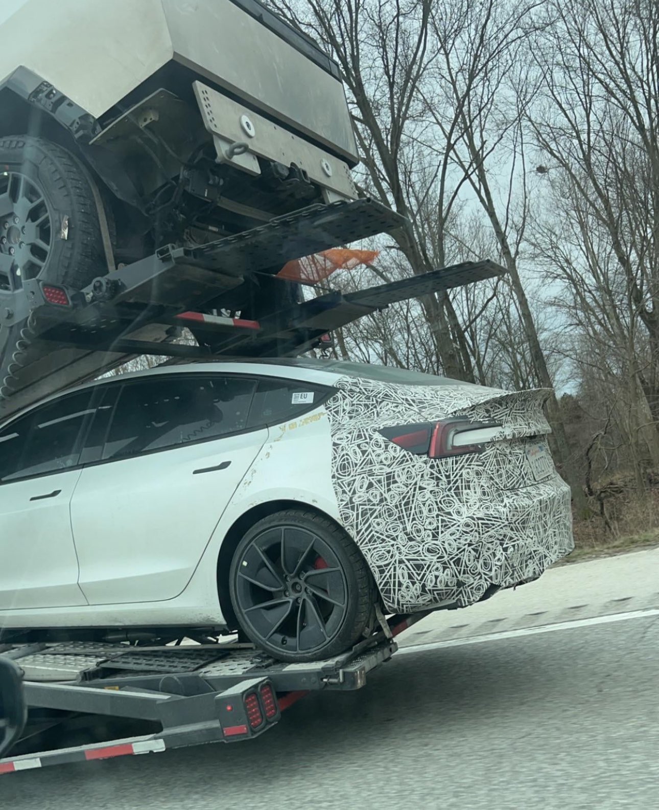 Another Tesla Model 3 Performance Seen in the USA