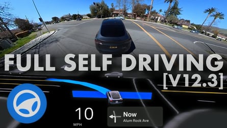 Tesla Full Self Driving Version 12.3