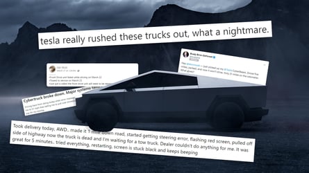 Cybertruck Teething Issues Have Tesla Owners Calling Tow Trucks