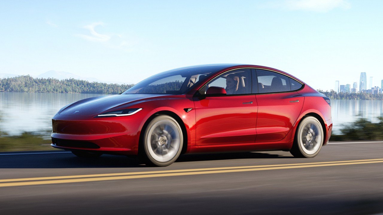 New Tesla Model 3 Performance Debuts in China