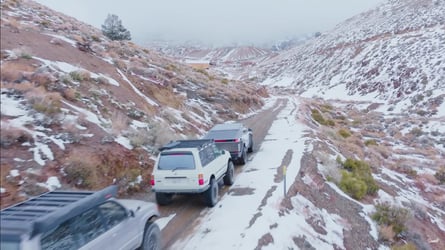 Modded Tesla Cybertruck Explores Death Valley