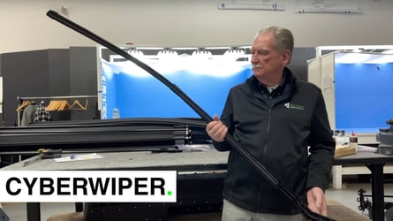 Cybertruck Teardown Of Its Huge Windshield Wiper