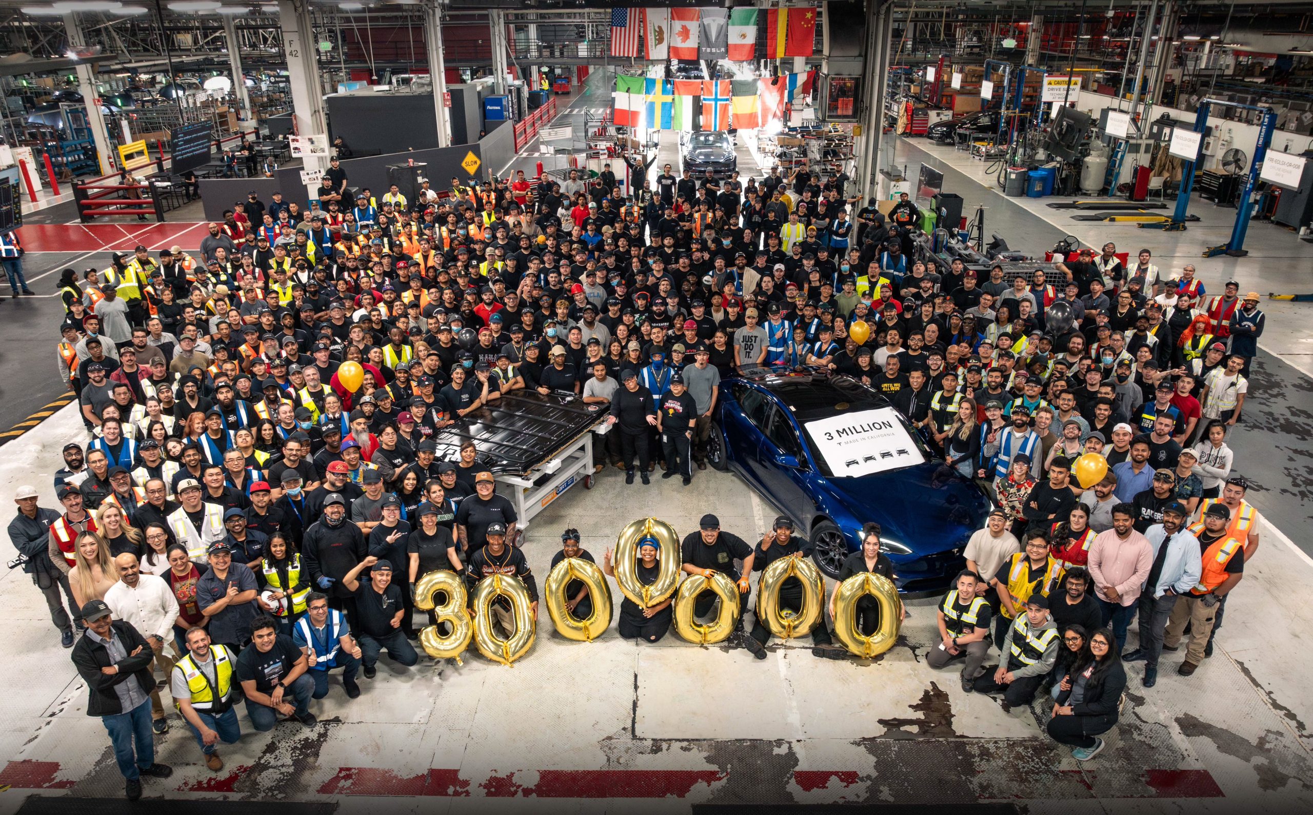 Tesla Fremont and Giga Nevada Have Built 3 Million Cars