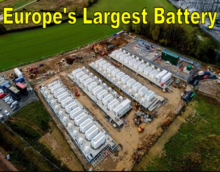 78 Tesla Megapacks Launch Europes Largest Energy Battery Storage System