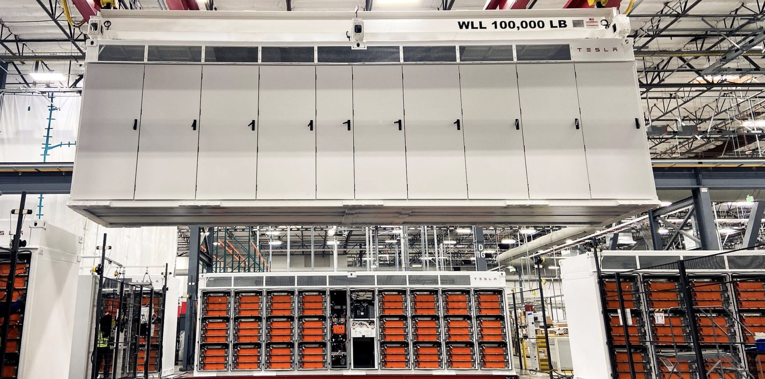 Tesla Lathrop Megafactory is All Business