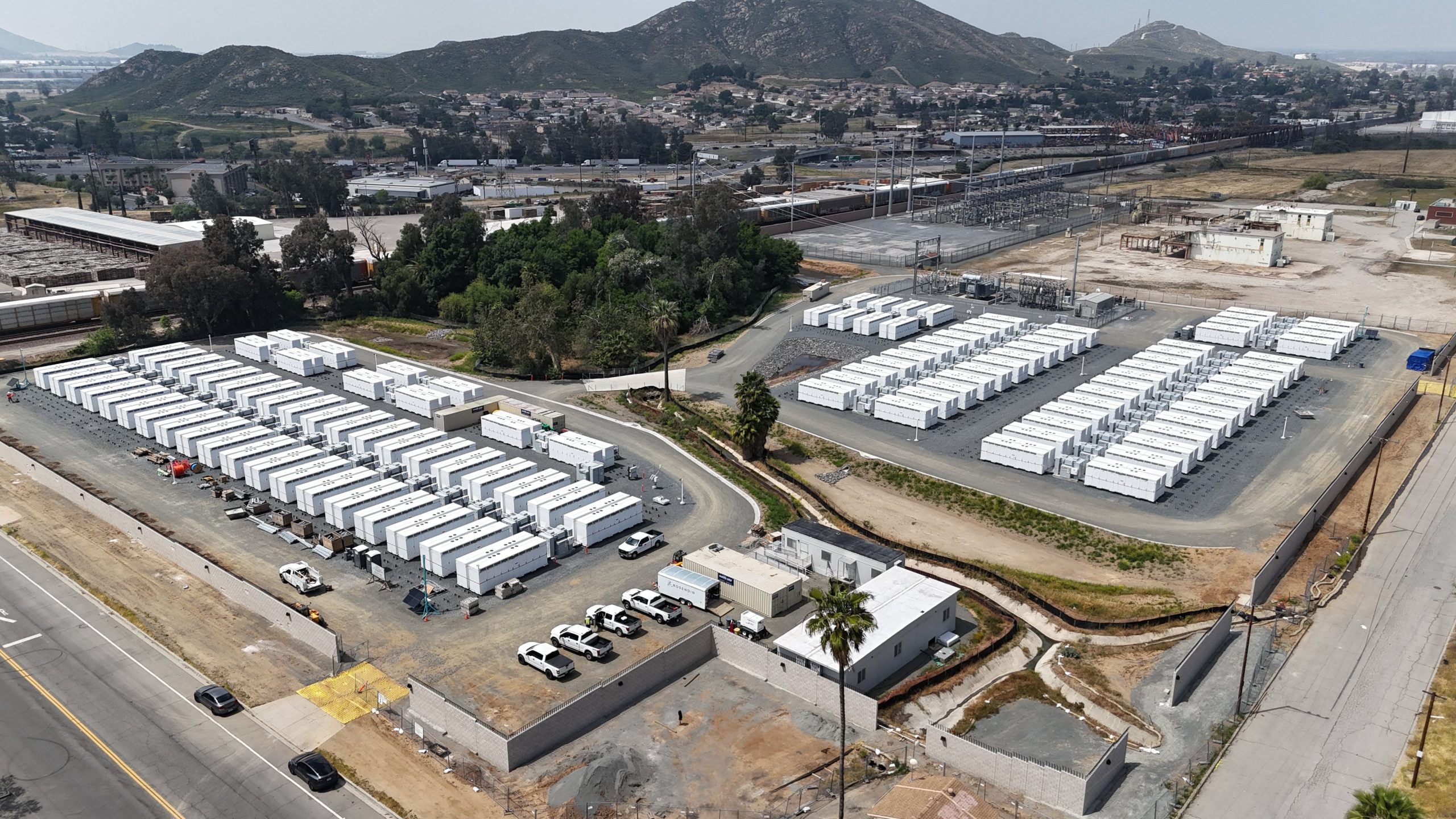 Tesla Megapack Project in California Housed in Steam Plant
