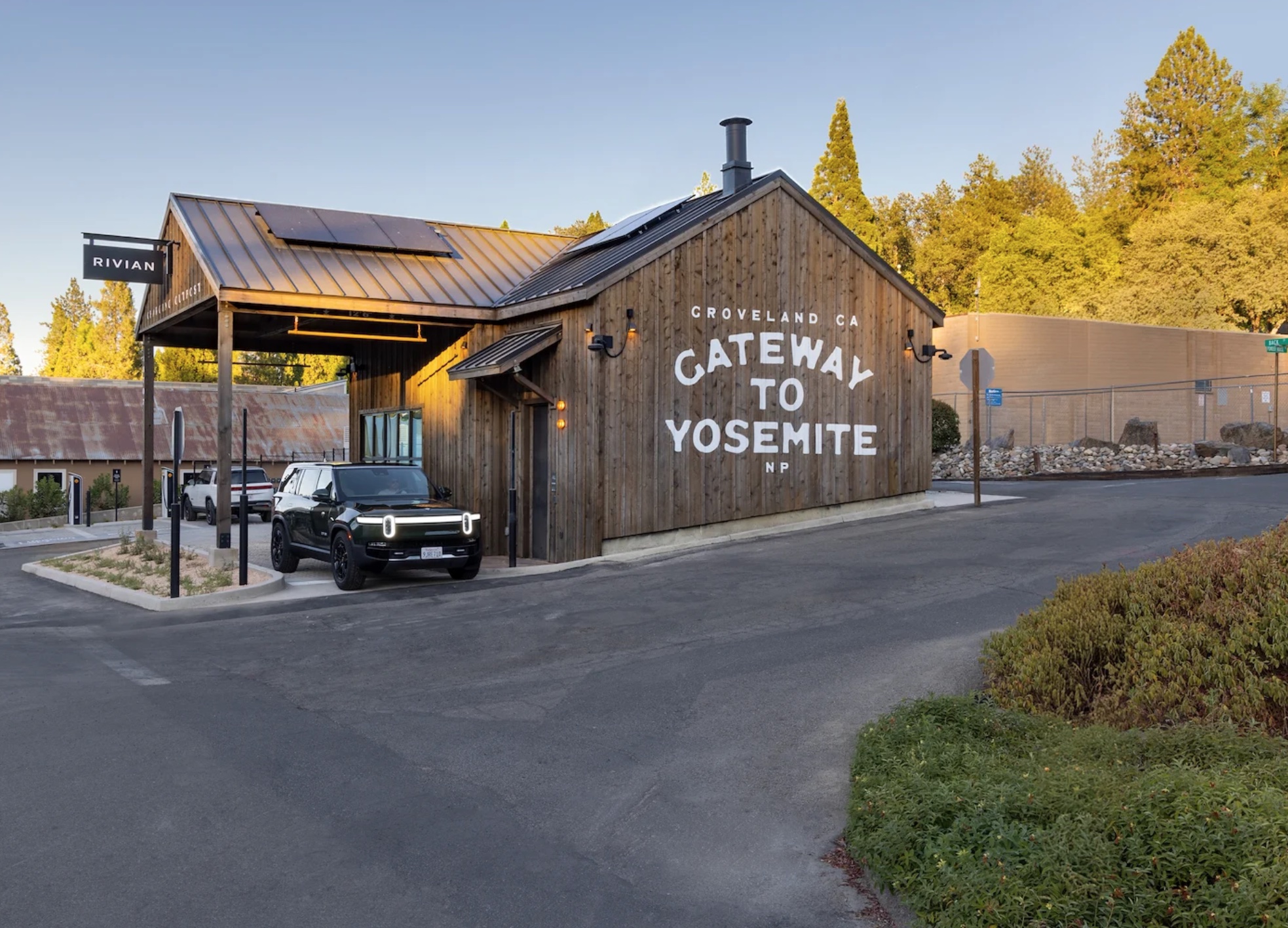 Rivian Opens Yosemite Charging Outpost