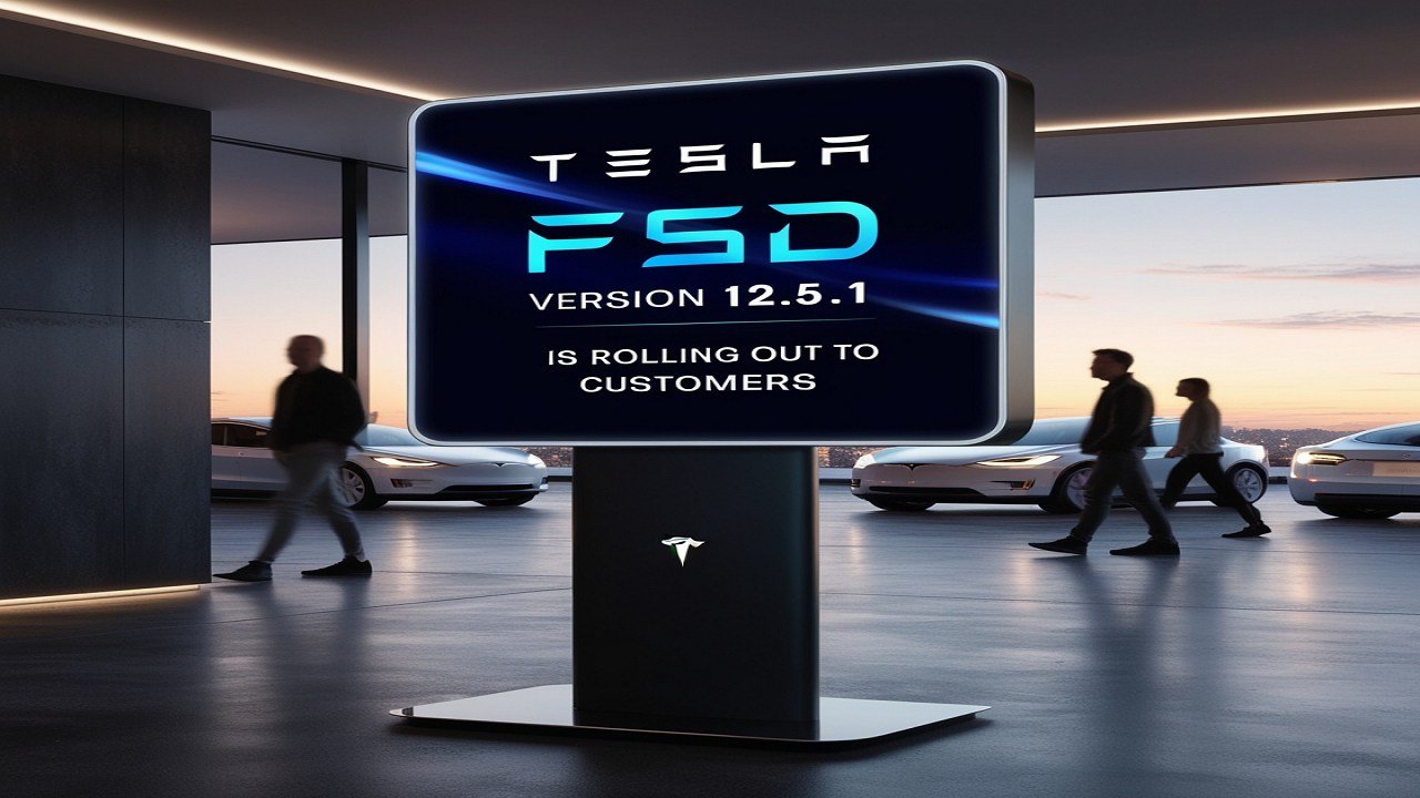 Tesla FSD Version 12.5.1 is Rolling Out to Customers