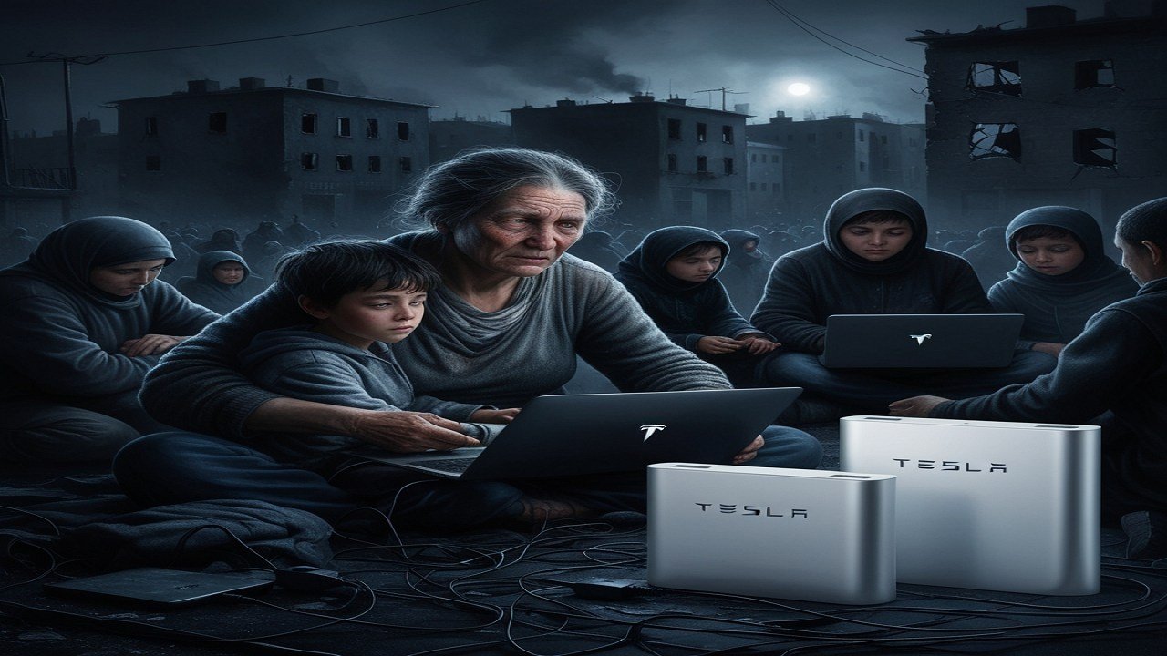 Tesla Batteries Are Helping Ukrainians Survive Blackouts