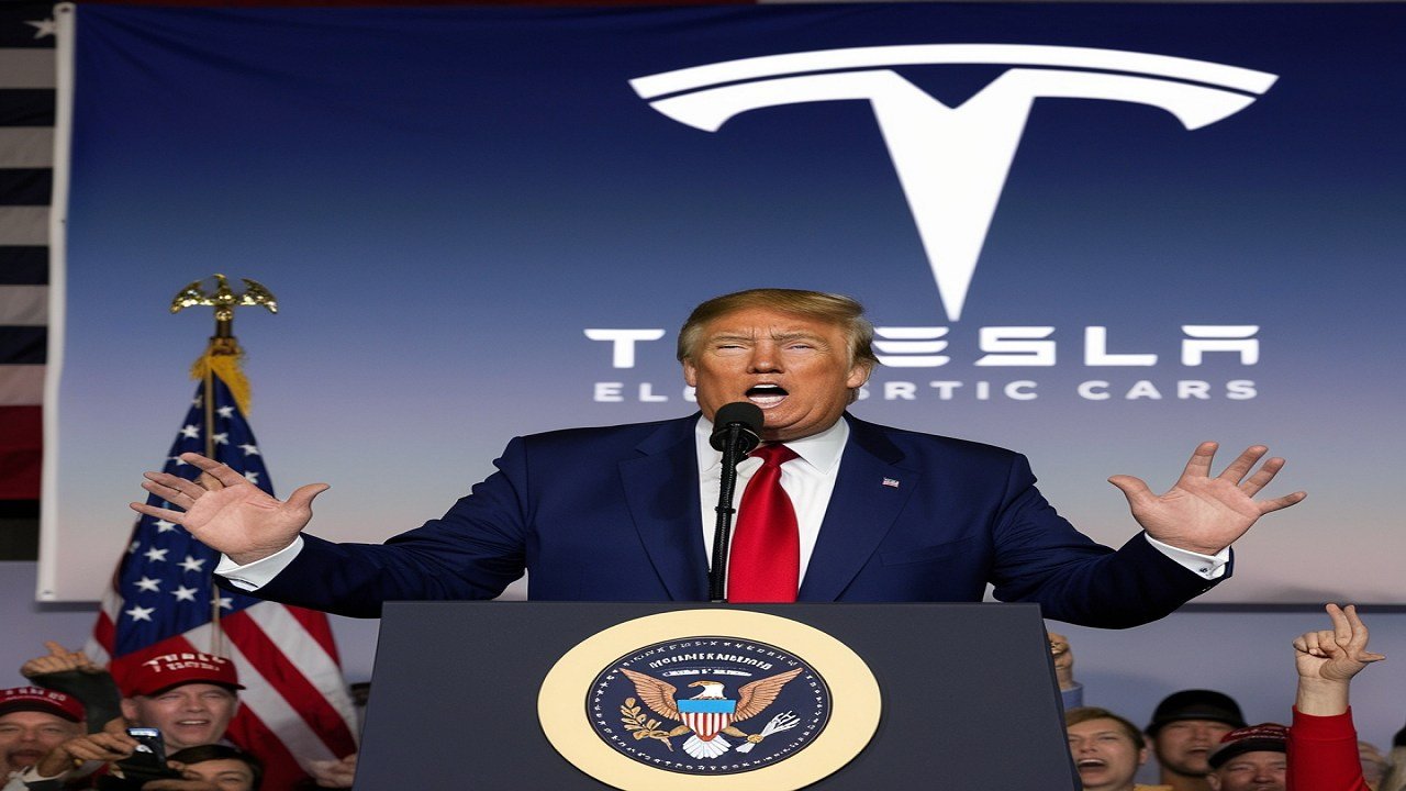 Trump Is Now For Tesla Electric Cars