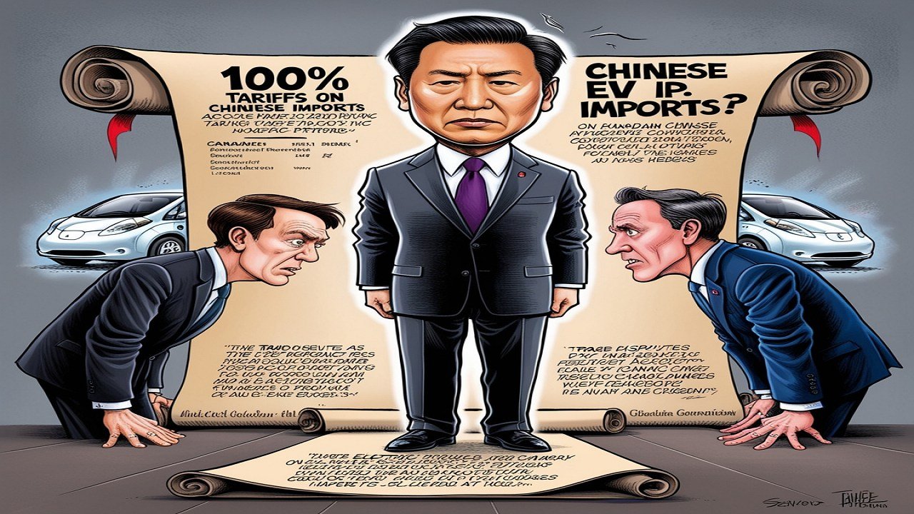 China Warns Canada Against Imposing 100 Percent EV Import Tariffs