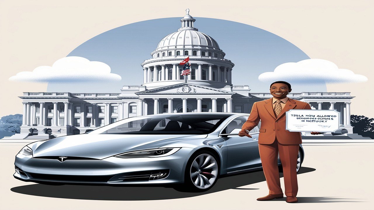 Tesla Now Allowed Direct vehicle Sales in Kentucky