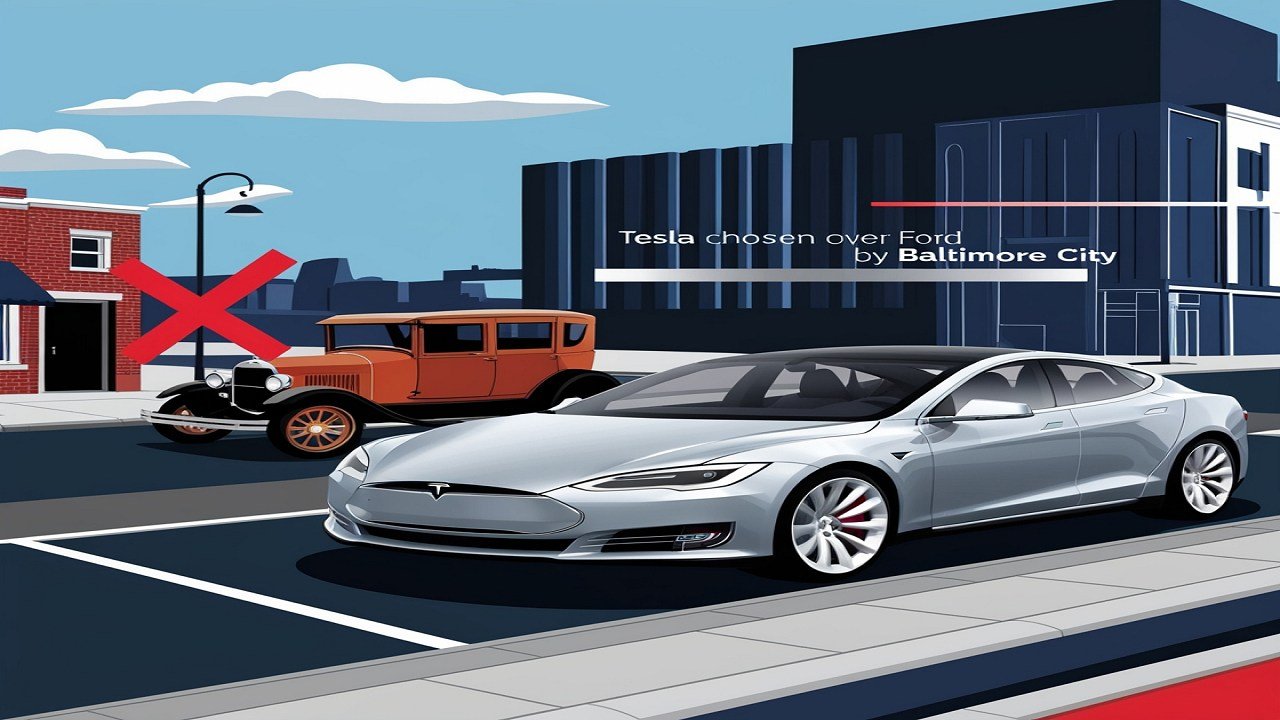 Tesla Chosen Over Ford By Baltimore City