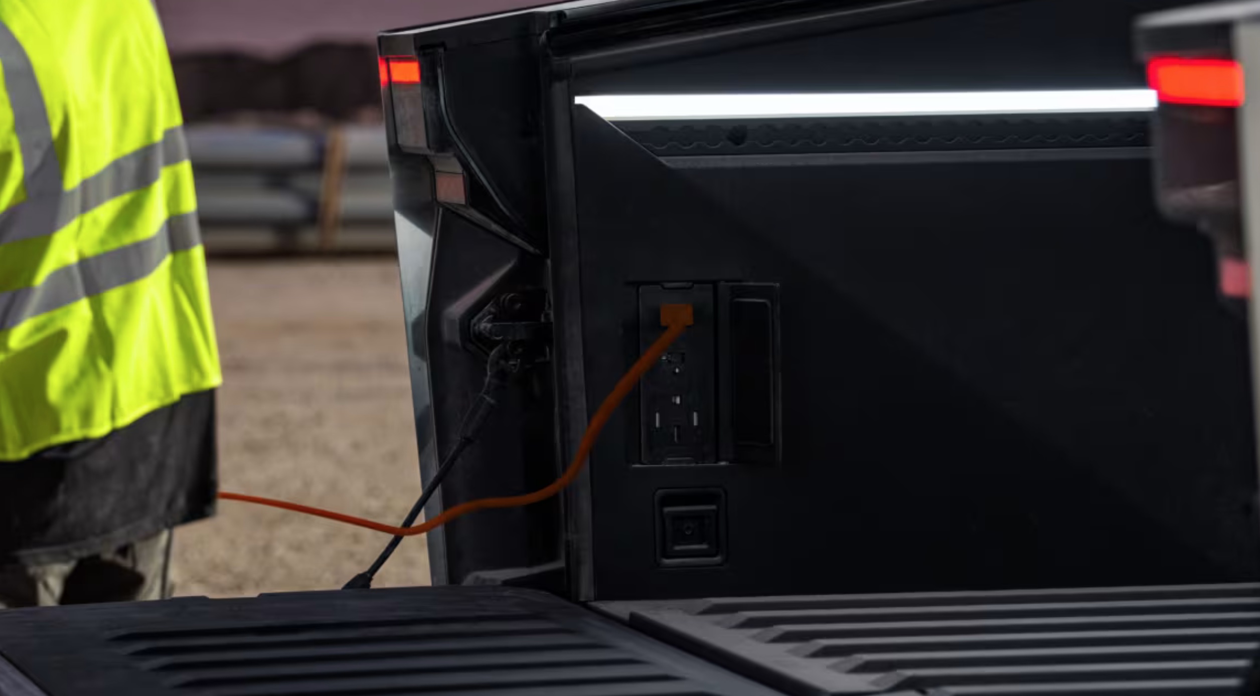 Tesla Engineer Explains Cybertruck Power Outlet Quirk
