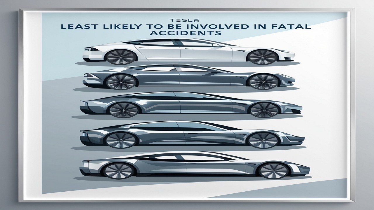 Tesla Cars Least Likely to Be Involved in Fatal Accidents