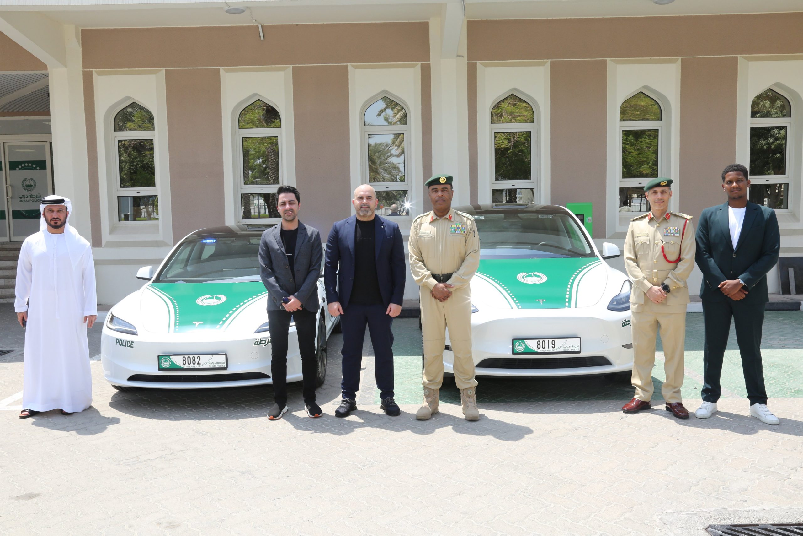 Two New Tesla Police Cruisers Get Next Assignment in Dubai