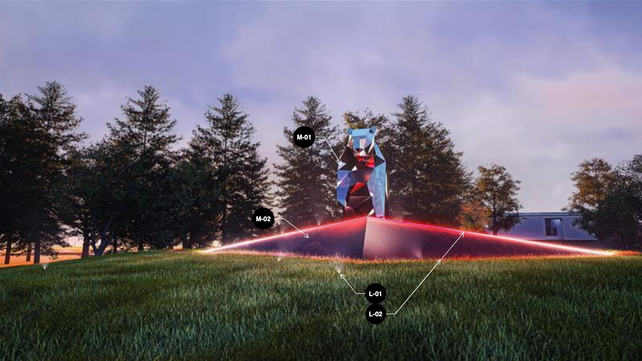 Tesla is Building a Cybertruck Inspired Bear Statue