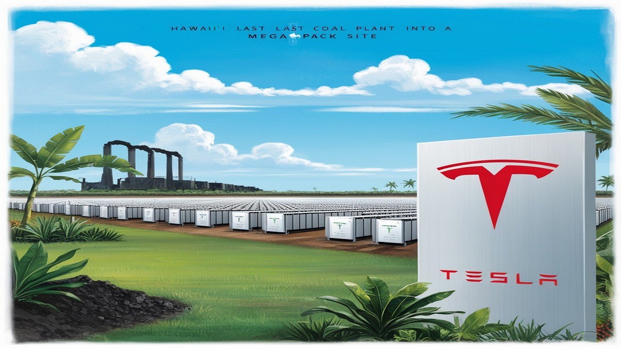 Tesla Megapack Site Replacing Hawaii’s Last Coal Plant